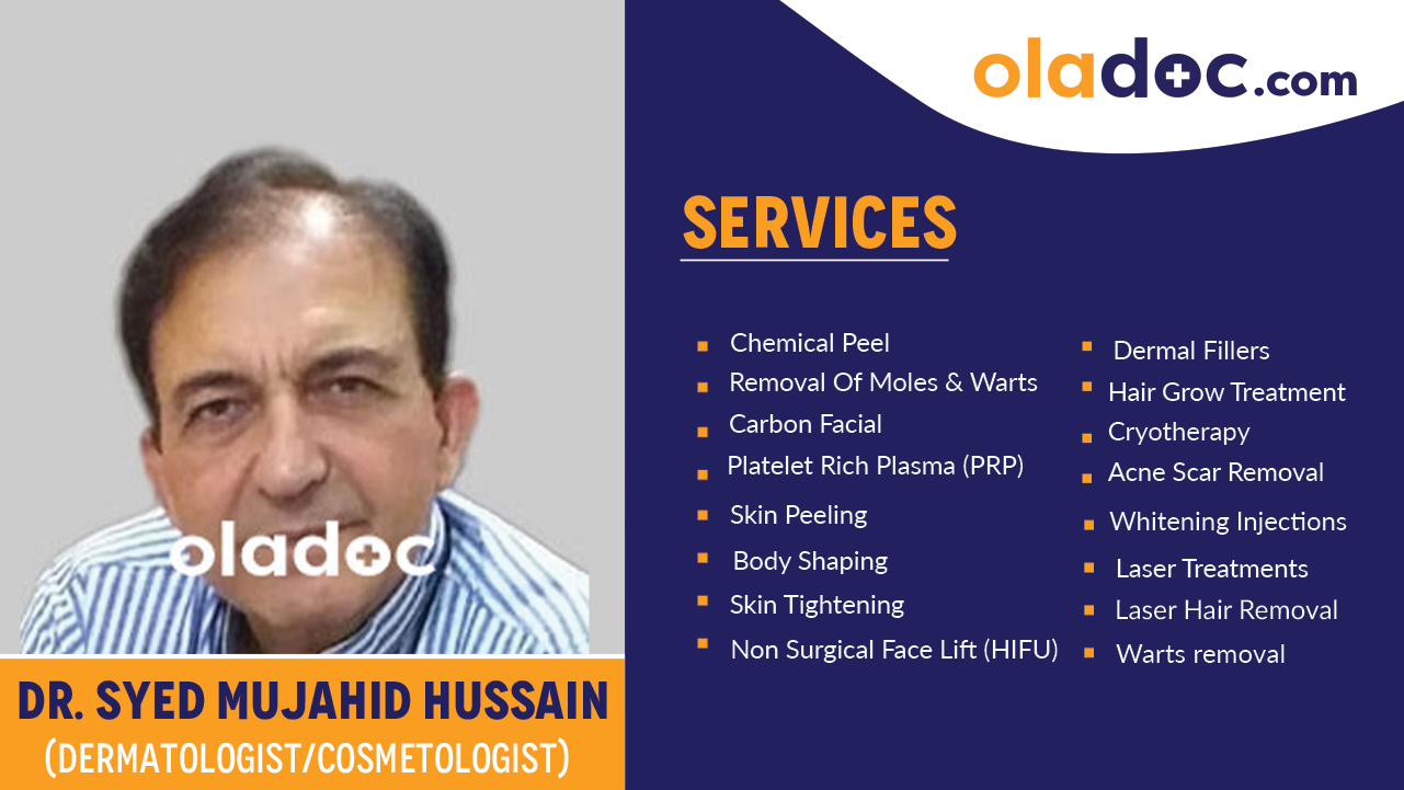 Services provided by Dr. Syed Mujahid Hussain